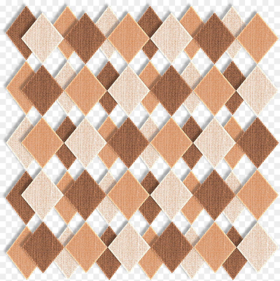 Fabric Texture Geometric Beige Brown Tan Pattern Texture Mesh Cloth, Home Decor, Rug Free Png