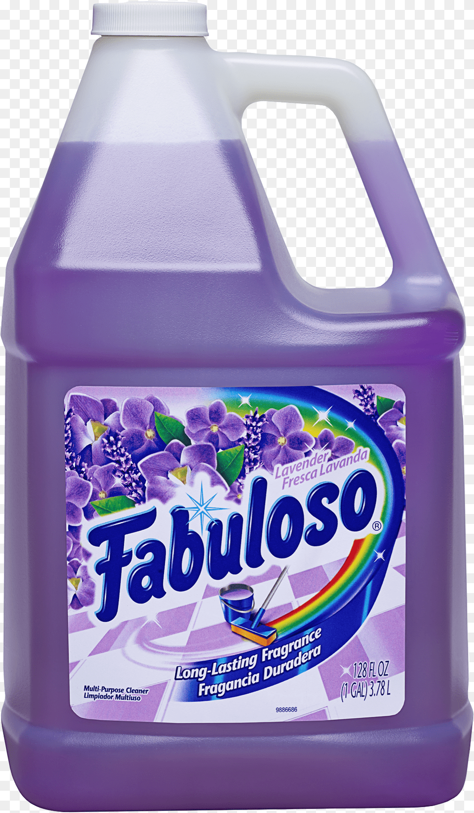 Fabuloso All Purpose Cleaner Lavender 128 Fl Oz, Purple Free Transparent Png