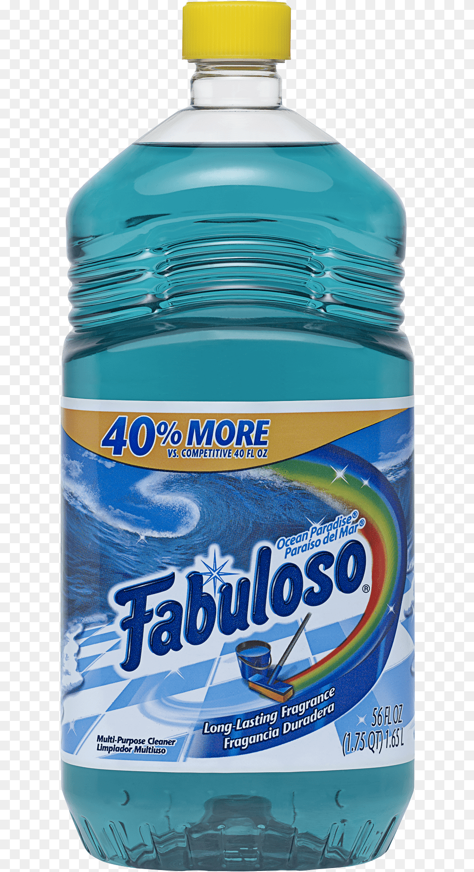 Fabuloso All Purpose Cleaner Ocean Paradise, Bottle, Water Bottle, Mineral Water, Beverage Free Transparent Png