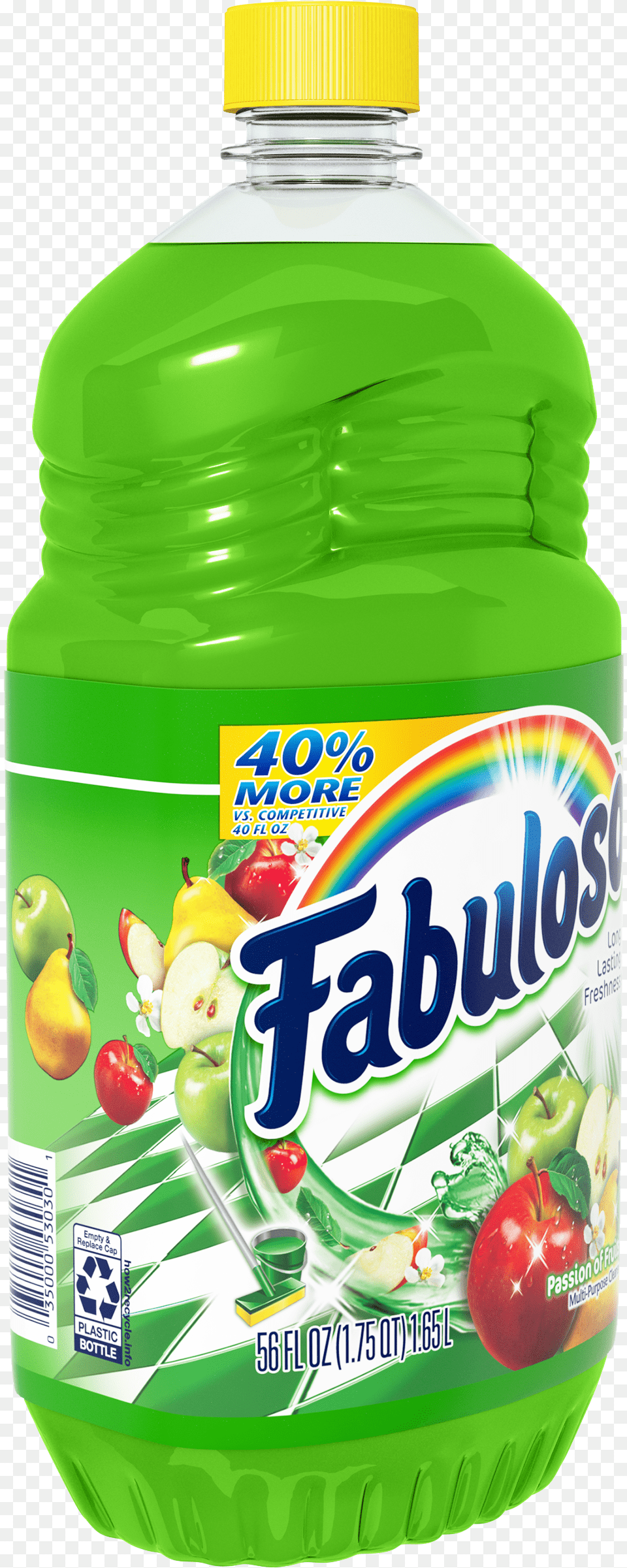 Fabuloso Passion Of Fruit, Beverage, Pop Bottle, Soda, Bottle Png Image