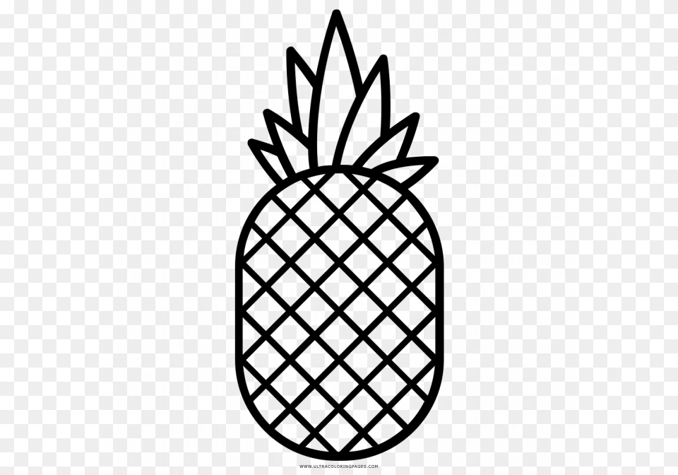 Fabulous Pineapple Coloring Sheets Image Inspirations Oven Mitt Clipart Black And White, Gray Png