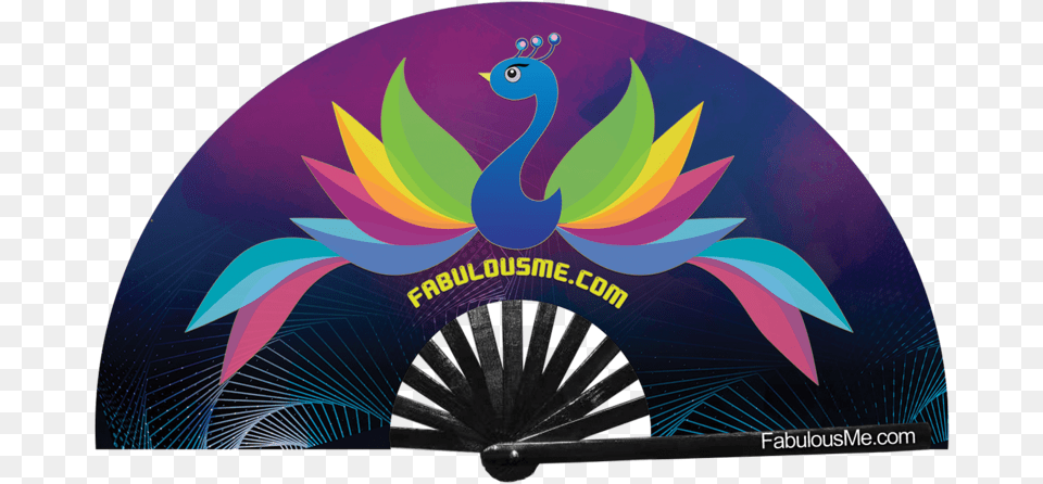 Fabulousme Peacock Logo Fan Glow Decorative, Cap, Clothing, Hat, Swimwear Free Png Download