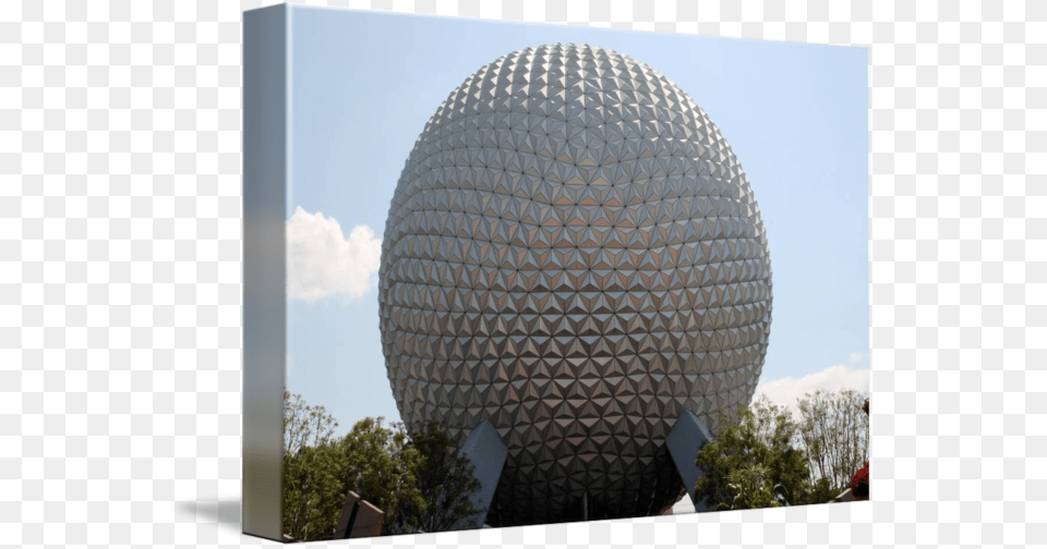 Facade Architecture Epcot Sphere Dome Disney World Epcot, Building, City, Urban, Planetarium Free Png Download