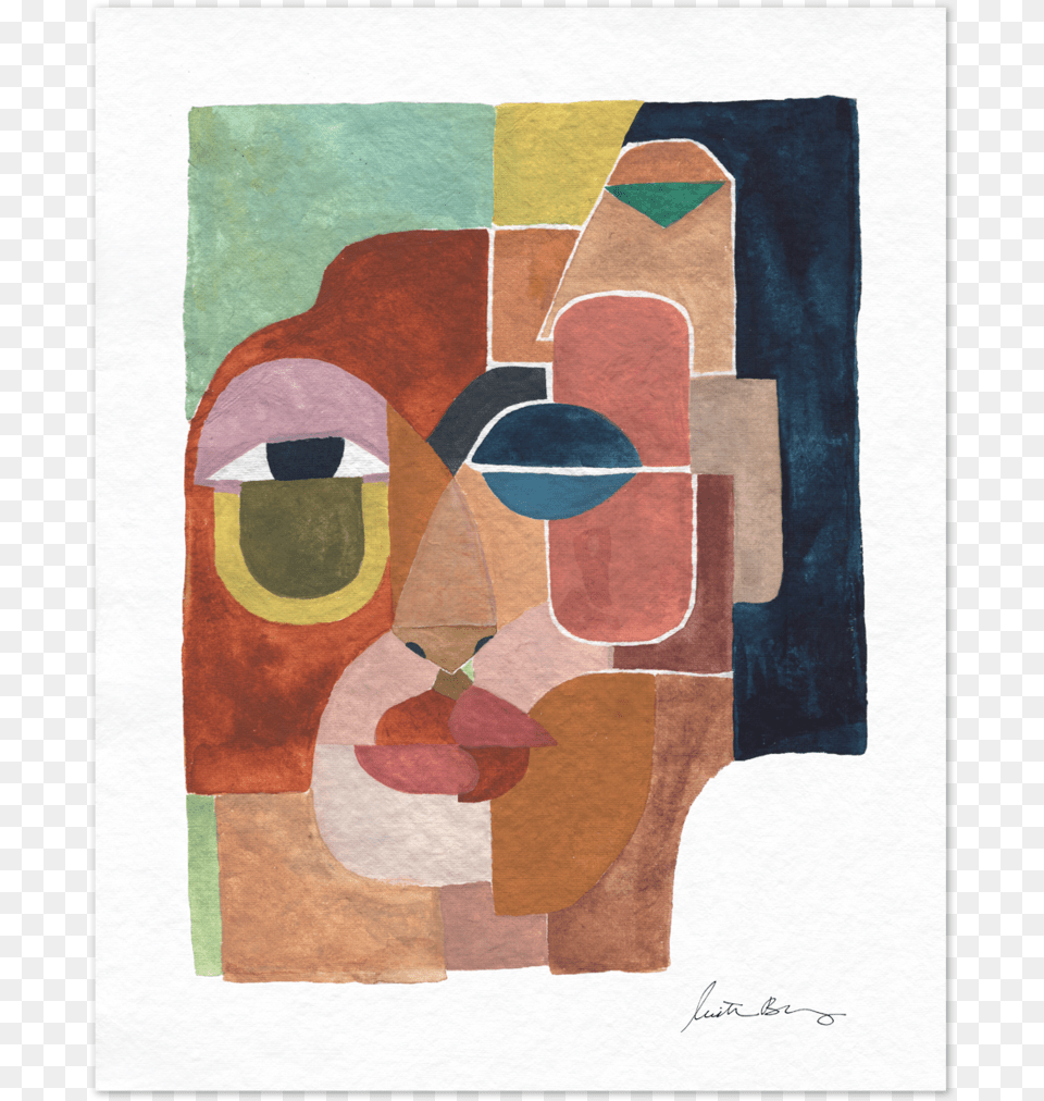 Face 2 Art Print By Justina Blakeney The Jungalow, Modern Art, Painting, Home Decor, Baby Free Png
