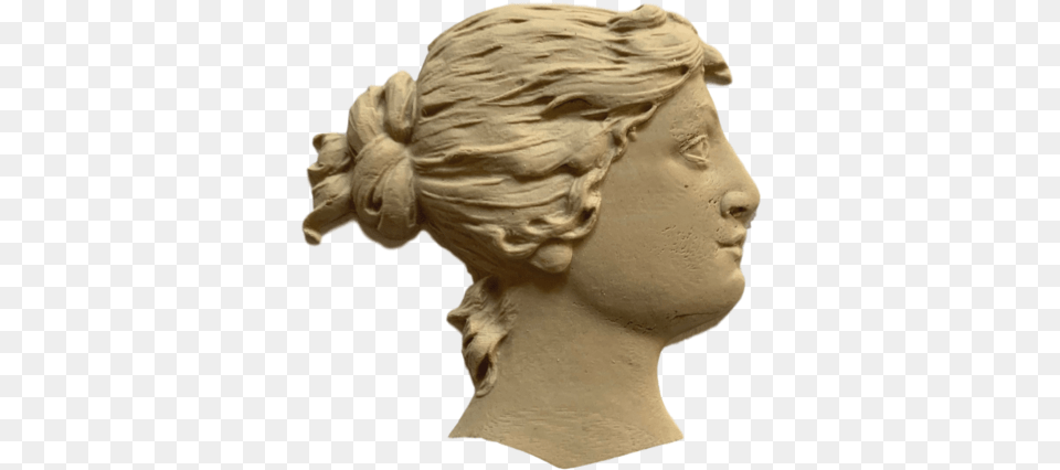 Face Accent 3 78 High 3 34 Wide Bust, Art, Person, Head, Sculpture Free Transparent Png