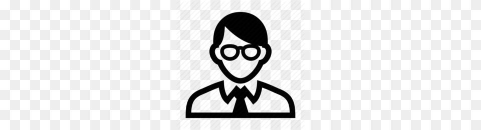 Face Black And White Clipart, Stencil, Person Free Png