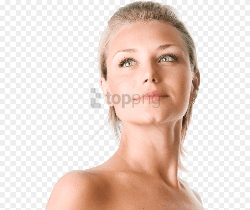Face Blonde Looking Up Images Women Face No Background, Adult, Portrait, Photography, Person Free Png Download