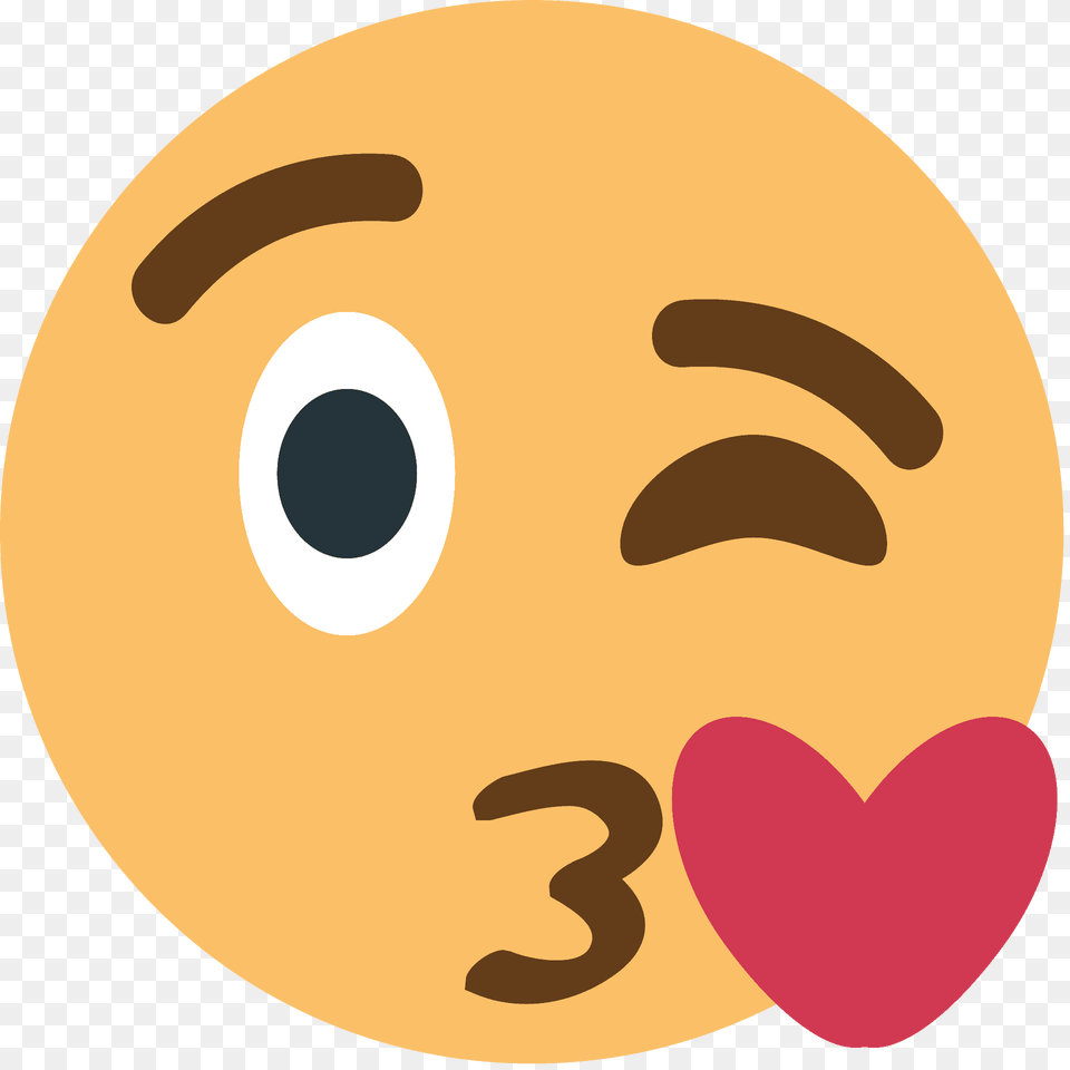 Face Blowing A Kiss Emoji Clipart, Astronomy, Moon, Nature, Night Free Png