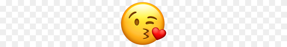 Face Blowing A Kiss Emoji On Apple Ios, Clothing, Hardhat, Helmet Png Image