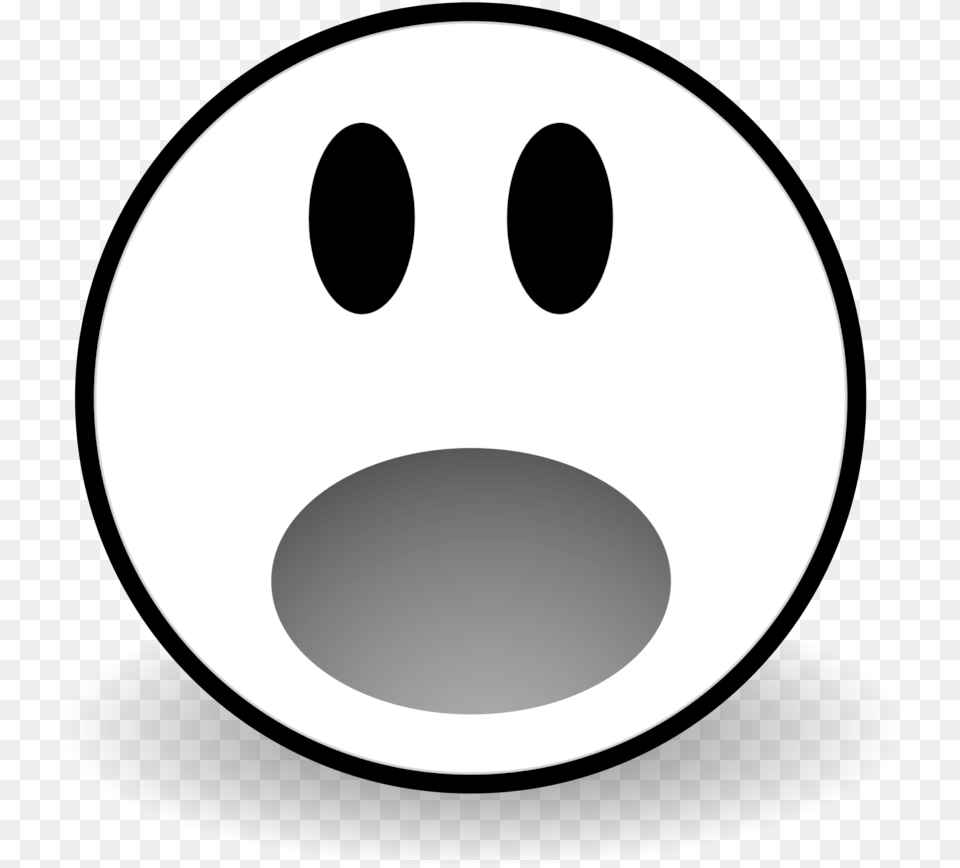 Face Clip Art Black And White Happy, Sphere, Astronomy, Moon, Nature Free Png