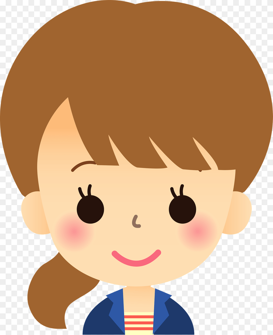 Face Clipart, Baby, Person, Head, Toy Png Image