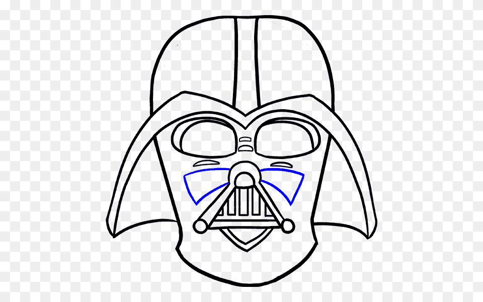 Face Clipart Anakin Skywalker Luke Skywalker Darth Maul Drawing, Ammunition, Grenade, Weapon, Mask Free Png