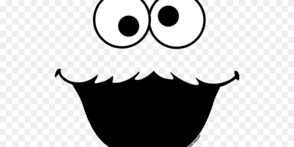 Face Clipart Cookie Monster, Text Png