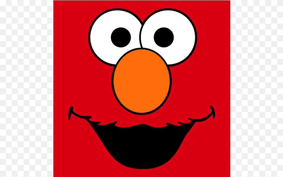 Face Clipart Elmo Elmo Face Clipart, Animal, Fish, Sea Life, Shark Free Png Download