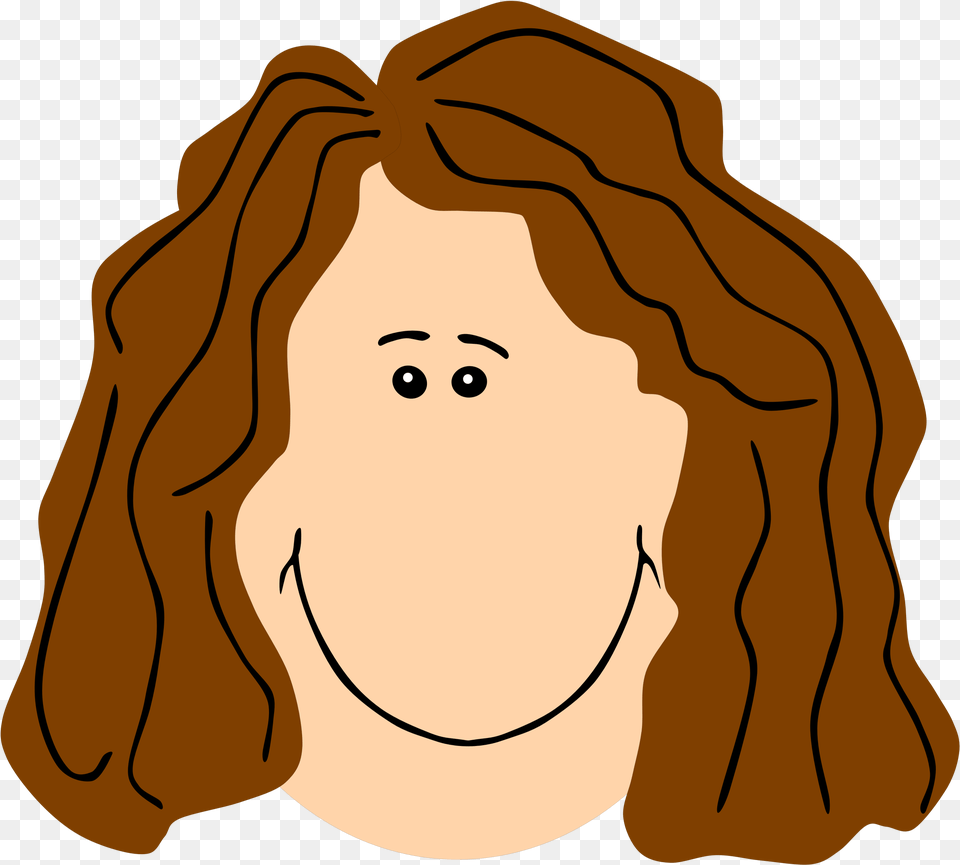 Face Clipart Mother Brown Hair Clipart, Head, Person, Photography, Portrait Free Transparent Png