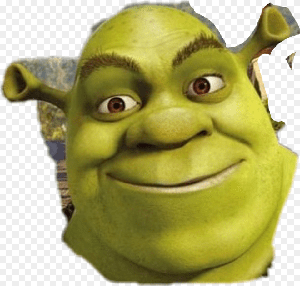 Face Clipart Shrek Background Shrek Head, Person, Alien, Animal, Mammal Free Png Download