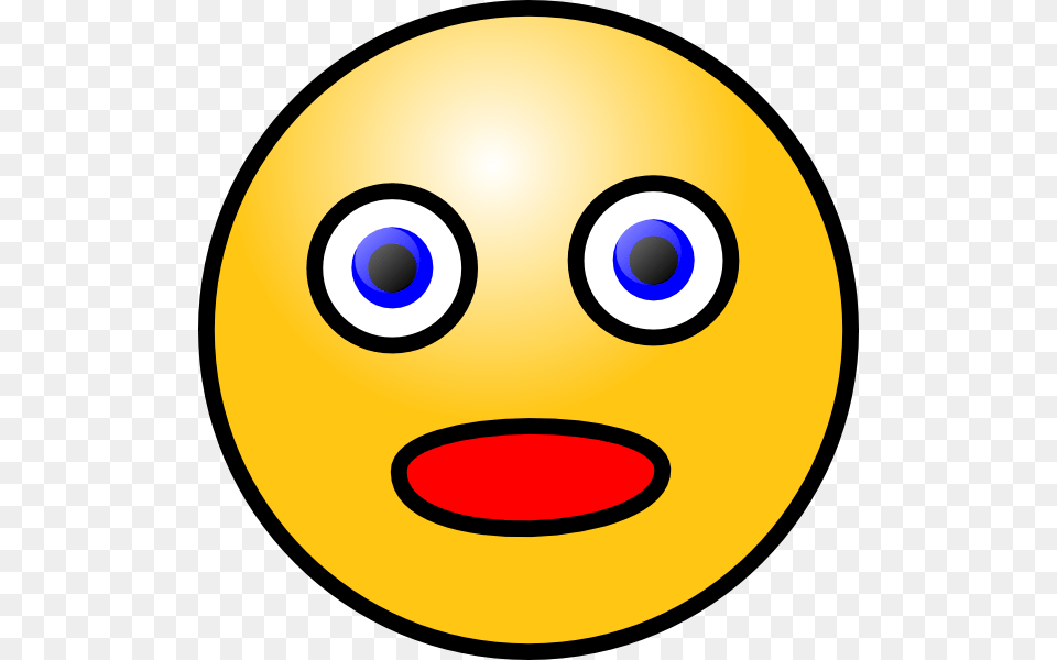 Face Clipart Surprised, Egg, Food, Disk Free Png