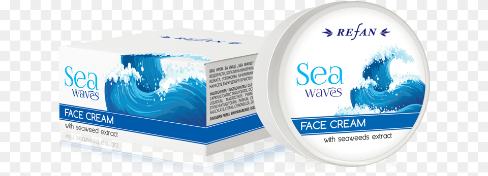 Face Cream Sea Waves Cream, Tape Free Png Download