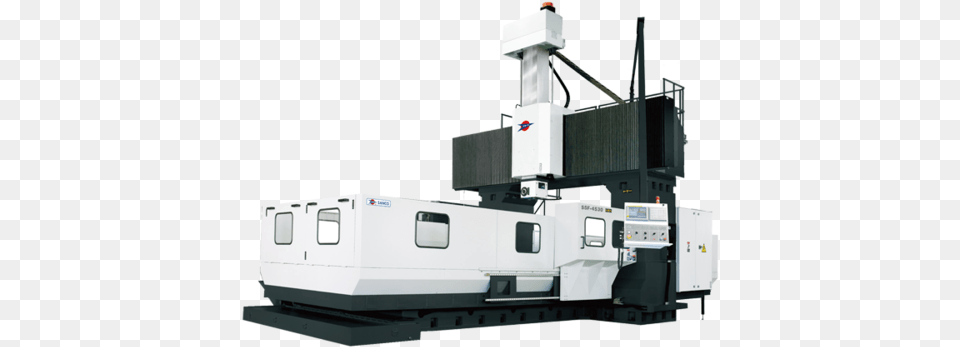 Face Double Column Machining Center From Cosmos Impex Tugboat, Machine, Barge, Boat, Transportation Free Transparent Png