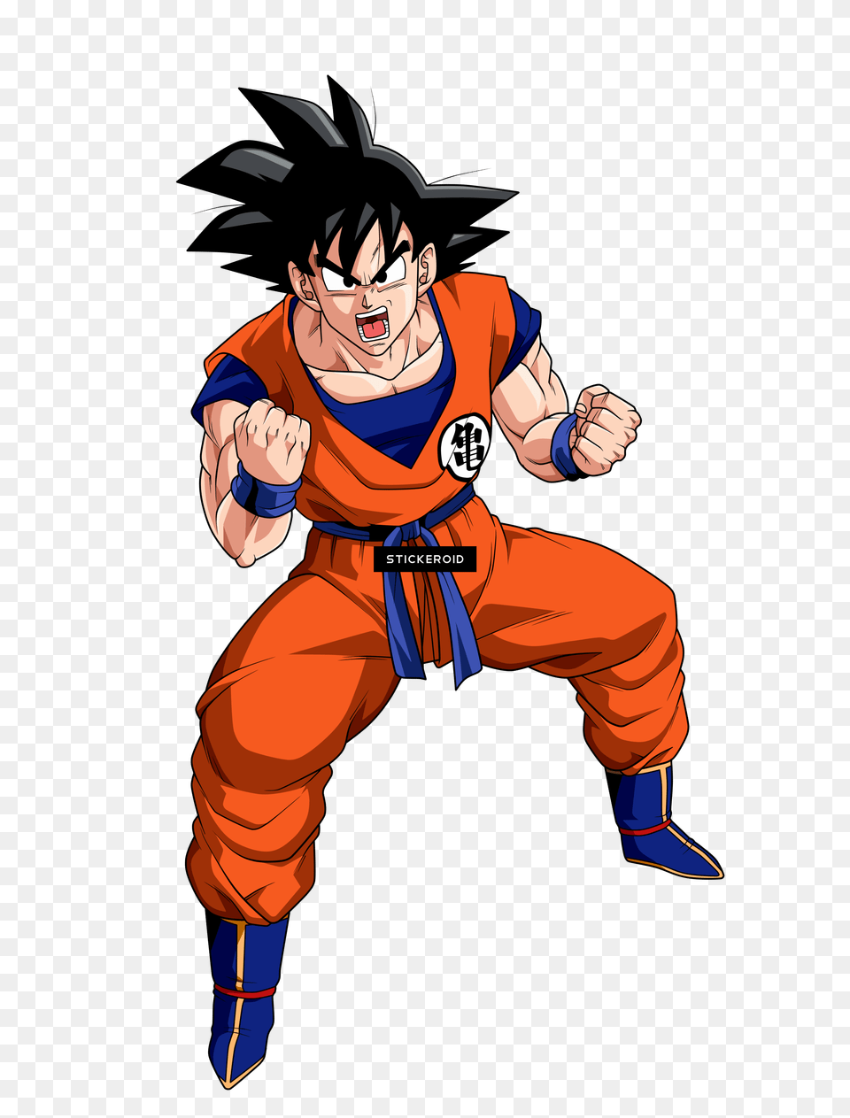 Face Dragon Ball Z Goku Clipart, Book, Comics, Publication, Baby Free Transparent Png