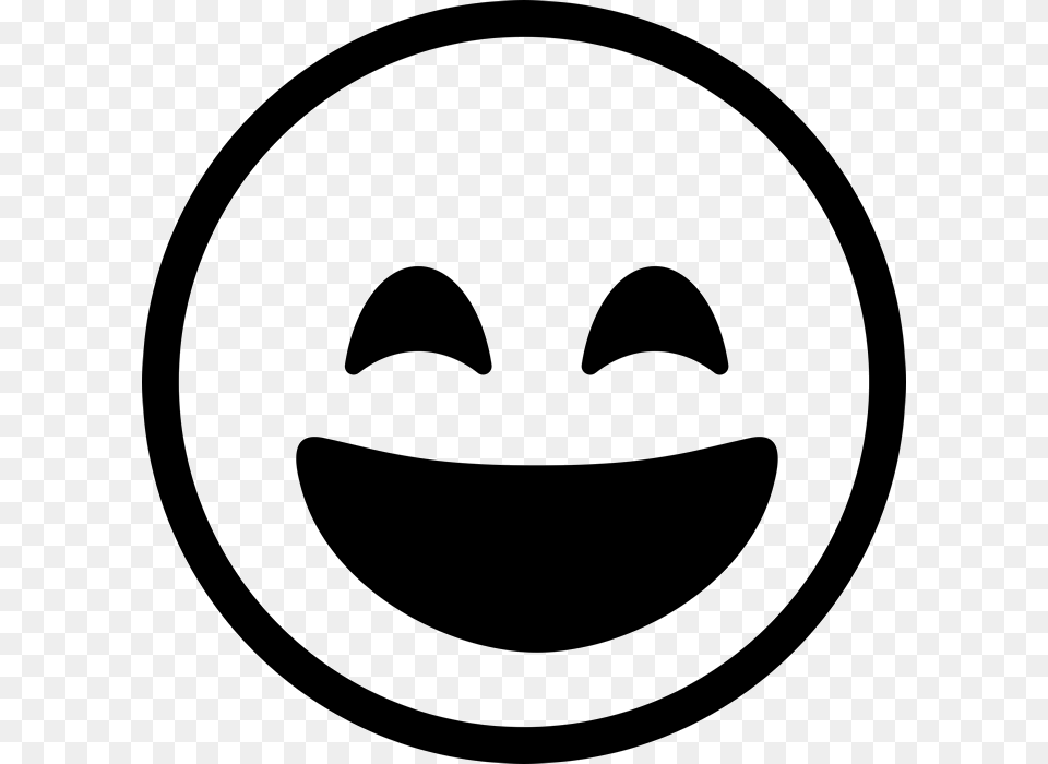 Face Emoji Smile, Stencil, Logo, Symbol Png