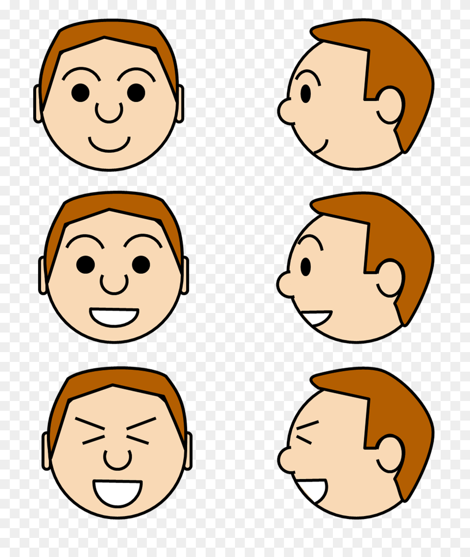 Face Expression Boy Clip Art Download, Head, Person, Food, Sweets Png Image