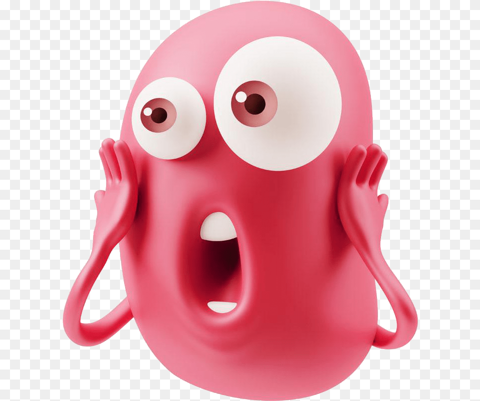 Face Facial Expression Emoticon Surprise Surprised Face, Toy, Helmet, Bag, Mask Free Png Download