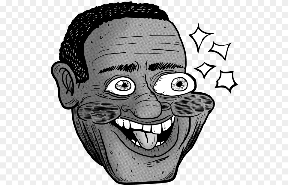 Face Facial Expression Nose Black And White Cartoon Drawing, Baby, Person, Book, Comics Png Image