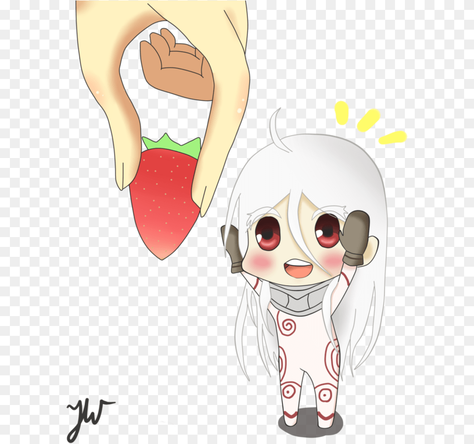 Face Facial Expression Nose Mammal Vertebrate Joint Shiro Deadman Wonderland Chibi, Publication, Book, Comics, Fruit Free Transparent Png