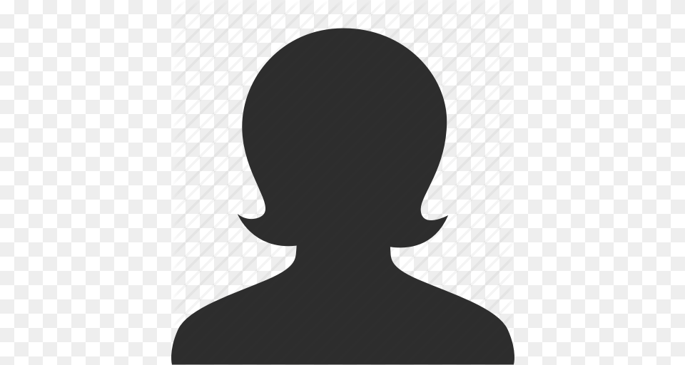 Face Female Head Person Profile Silhouette User Woman Icon Free Png