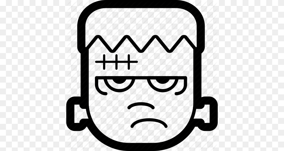 Face Frankenstein Halloween Head Monster Icon, Architecture, Building Free Png Download