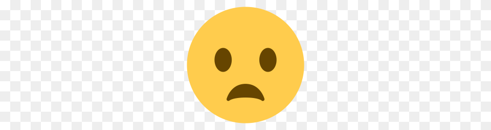 Face Frown Big Sad Emoji Icon Download, Astronomy, Moon, Nature, Night Png
