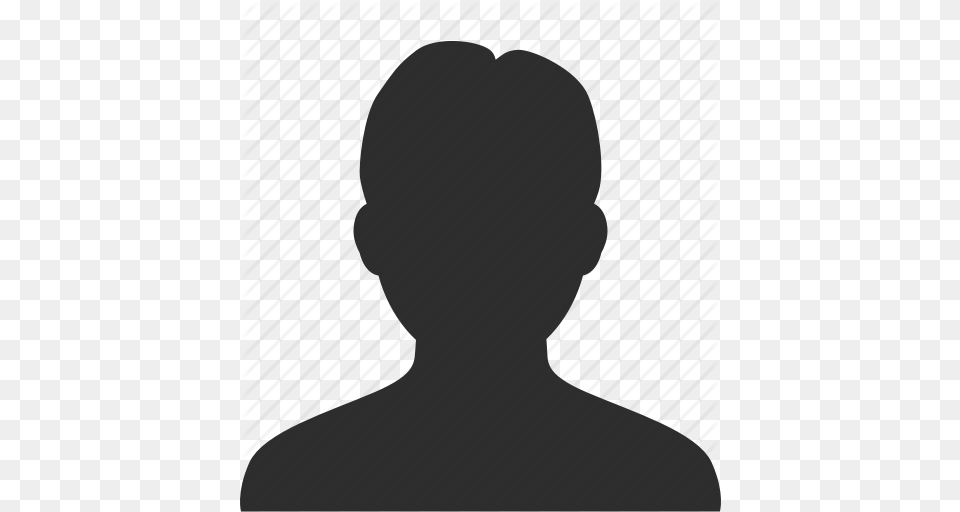 Face Head Male Man Person Profile Silhouette User Icon, Photography, Portrait, Body Part, Neck Free Png Download