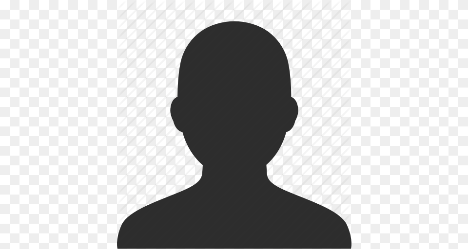 Face Head Male Man Person Profile Silhouette User Icon, Photography, Portrait, Body Part, Neck Png