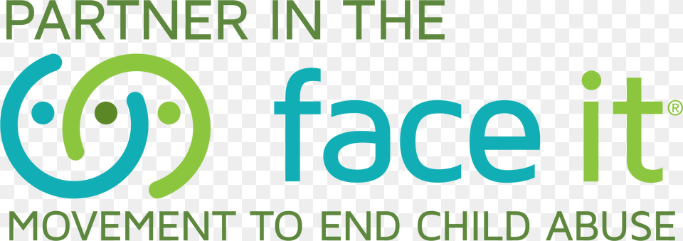 Face It Partner Logo Horizontal, Green, Text, Number, Symbol Free Transparent Png