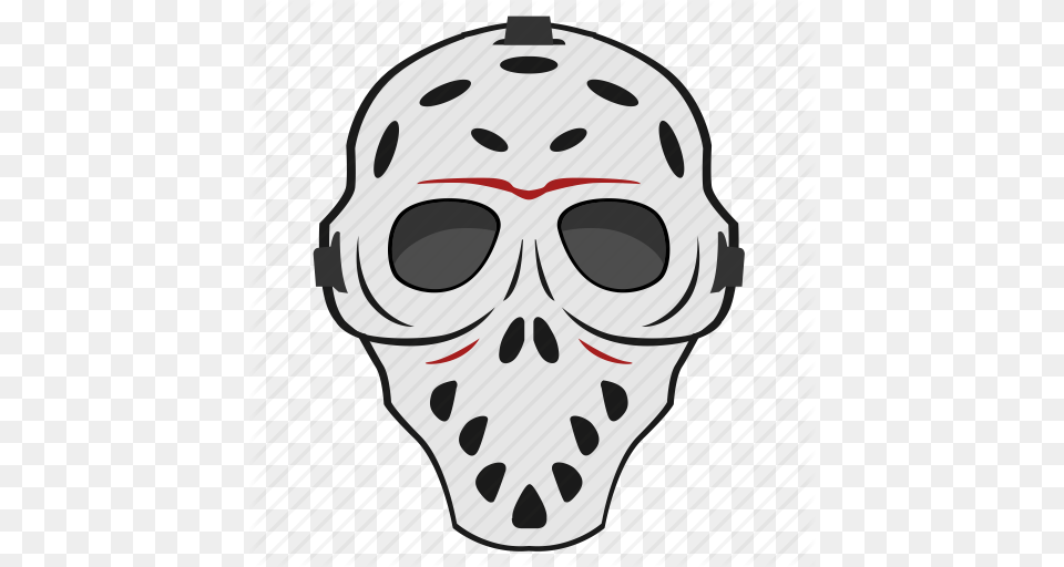Face Killer Maniac Mask Skull Icon, Head, Person Png Image