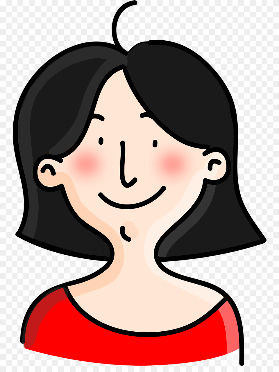 Face Lines Random Red Vector Graphic On Pixabay Clip Art, Person, Body Part, Neck, Head Free Png