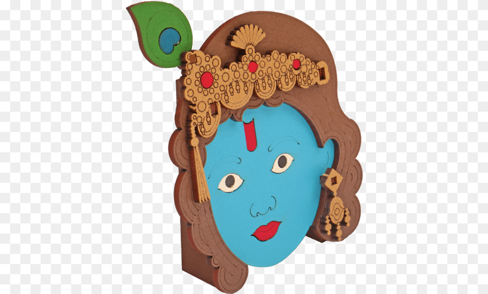 Face Lord Krishna Model Kit, Sweets, Food, Art, Cake Free Png Download