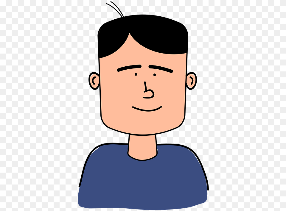 Face Man Cartoon Human Adult Person Male, Head, Baby, Photography, Earring Free Png
