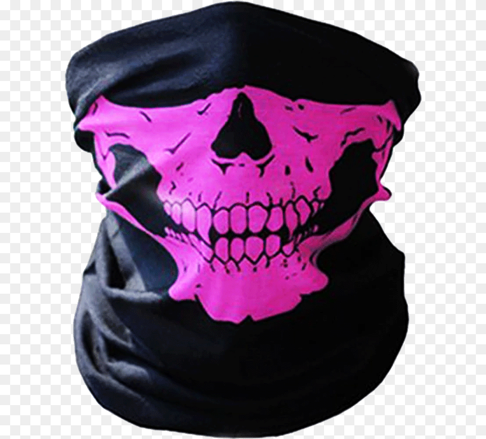 Face Mask Balaclava Scooter Skull Skateboard Neck Warm Balaclava, Accessories, Bandana, Headband, Adult Free Png