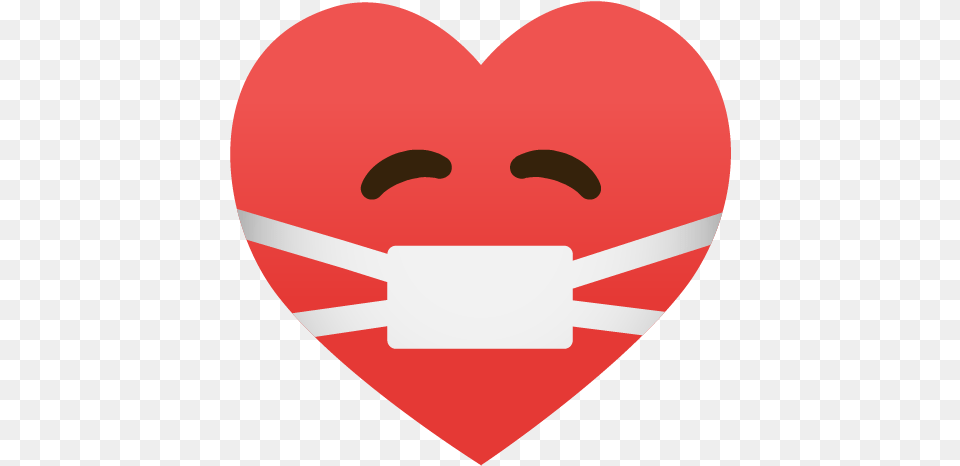 Face Mask Emojis Including A Heart Heart With Mask Emoji Png