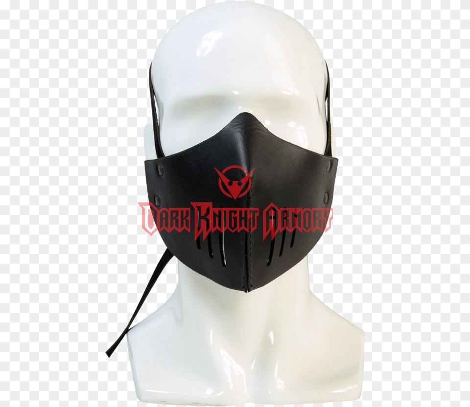 Face Mask Leather Mempo Black Brown Red Handmade, Helmet, Accessories, Crash Helmet Free Png