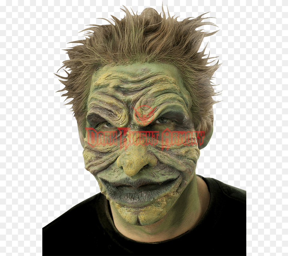 Face Mask Make Up Disguise Internet Troll Troll Foam Mask, Adult, Head, Male, Man Free Png