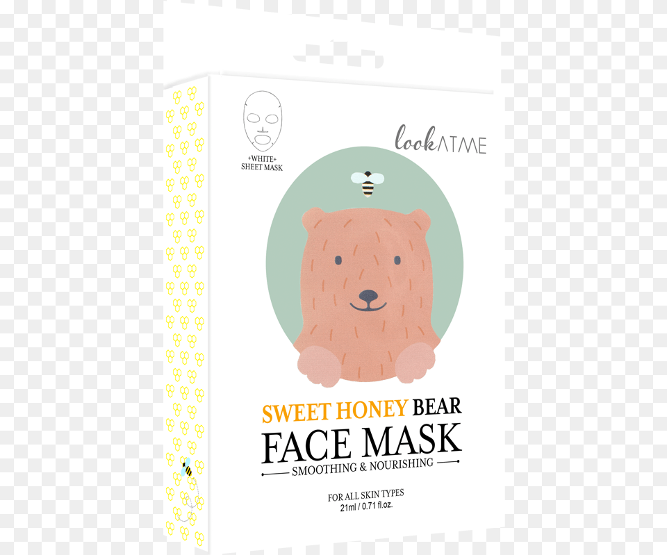 Face Mask Sweet Honey Bear Brown Bear, Wildlife, Mammal, Animal, Advertisement Free Png