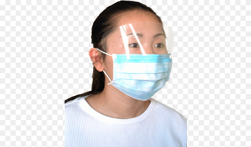 Face Mask With Shield Anti Fog Box Of 25 145 Facemask With Shield, Adult, Female, Person, Woman Png Image