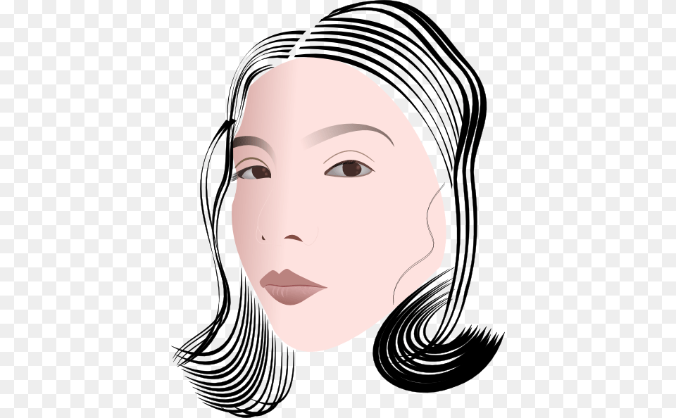 Face Of A Lady Clip Art Vector, Portrait, Baby, Photography, Person Free Png Download