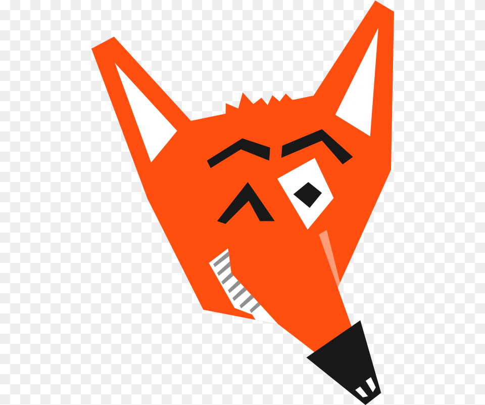 Face Of A Red Fox For Clipart Image Fables, Art, Origami, Paper, Graphics Free Png Download