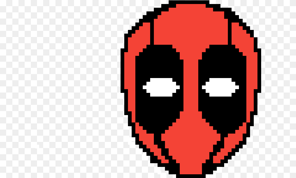 Face Of Deadpool Ladybug Free Transparent Png