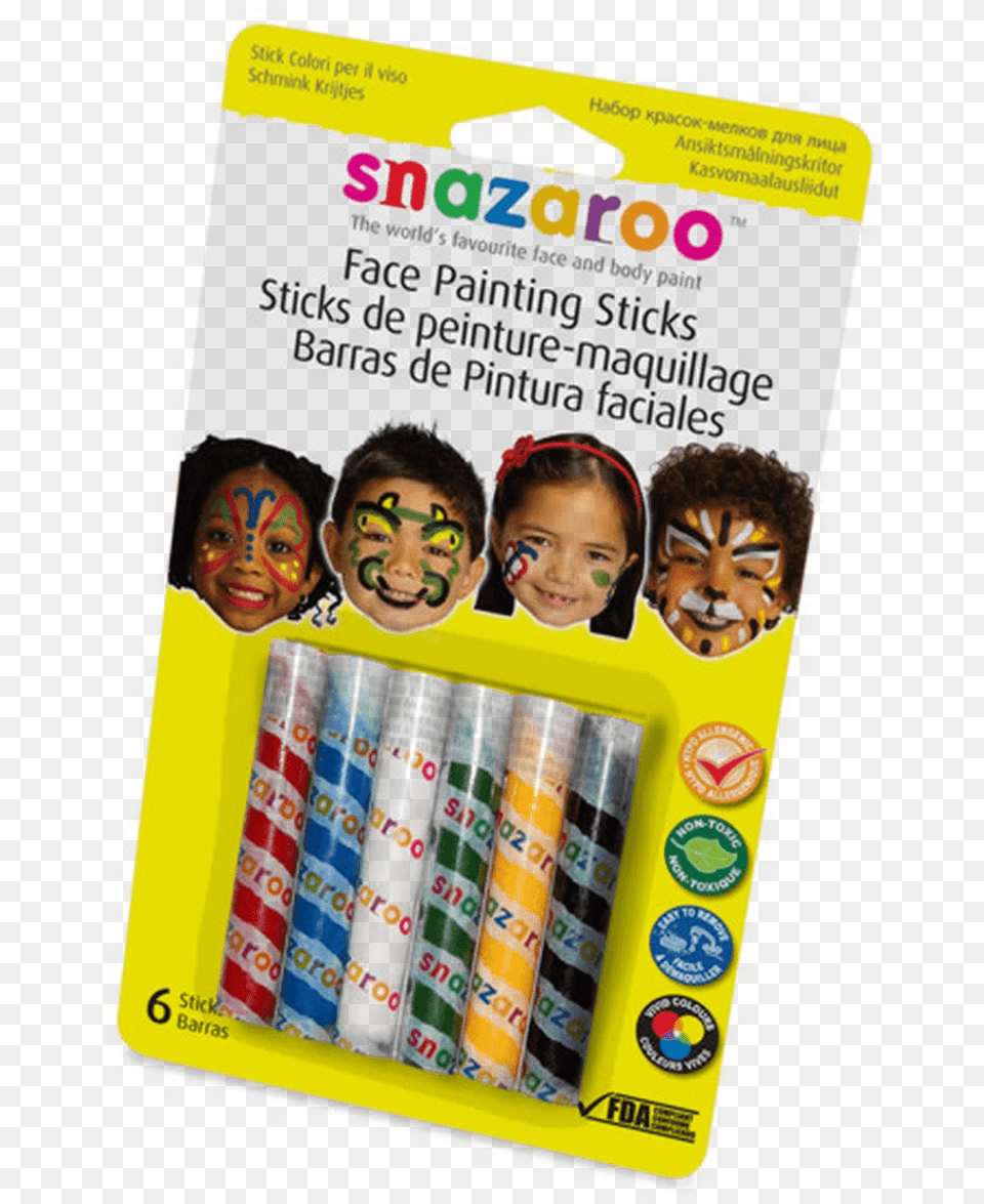 Face Paint Crayons Face Painting, Head, Person, Baby Png Image