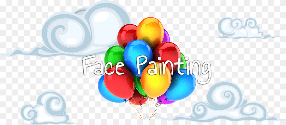 Face Painter Ft Fecedy 12quot 100pcs Colorful Balloons For Party, Balloon Free Png Download